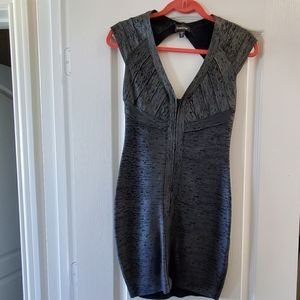 Black bebe mini dress